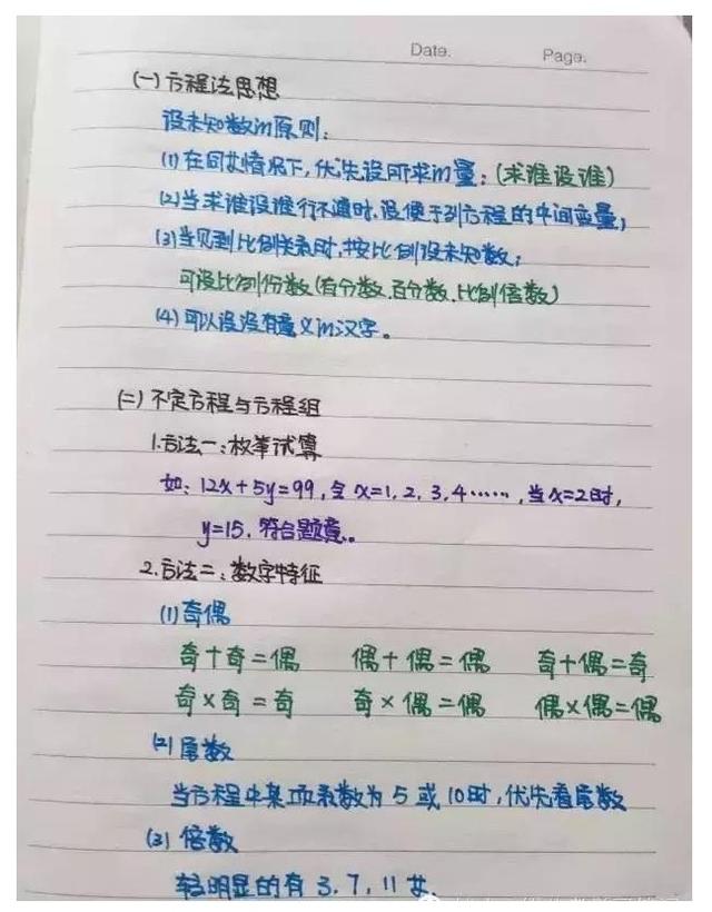 行測(cè)公式記不??？學(xué)霸幾張筆記就搞定了！