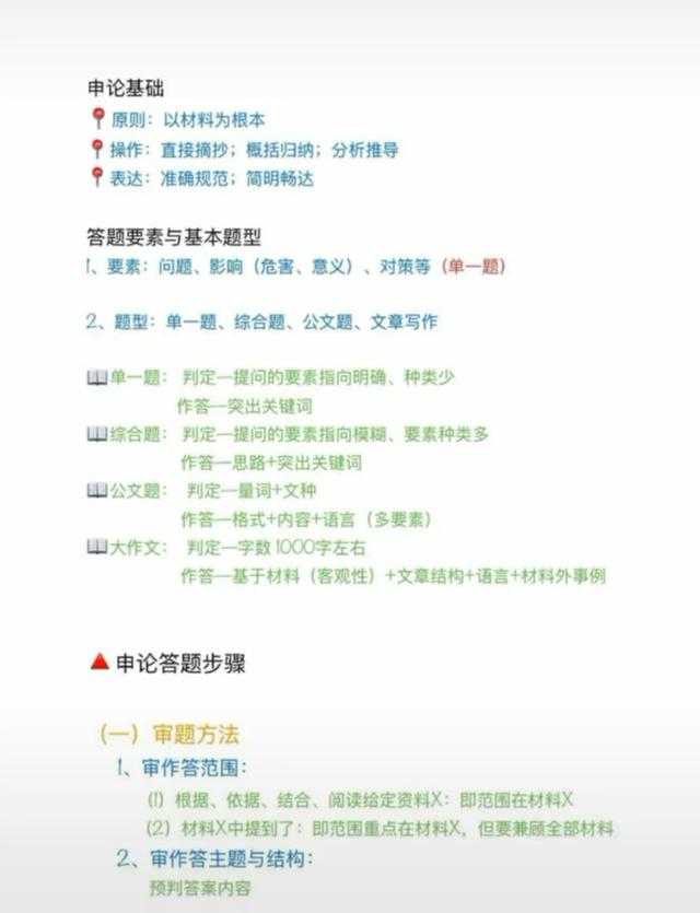 申論答題技巧！看完讓你少走很多彎路