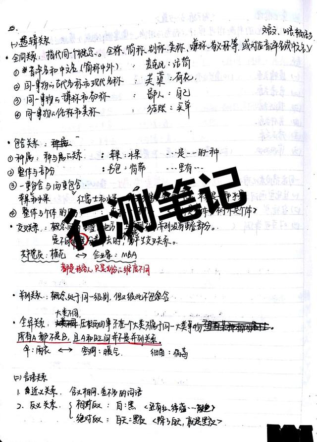 2020國考省考公考筆記，分享上岸大神如何總結(jié)歸納